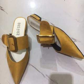Sục nữ mũi nhọn đế 2.5cm(có ảnh thật)