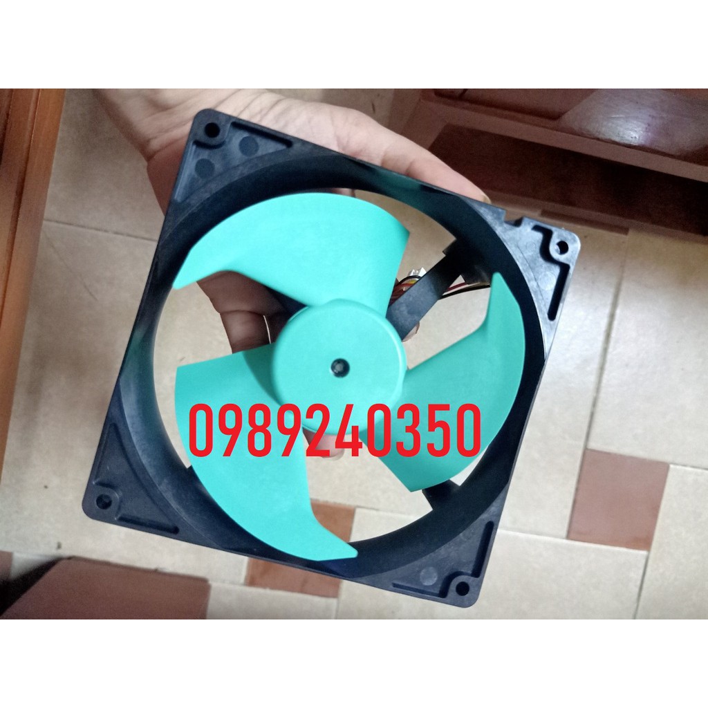 Quạt tủ lạnh DC15V - 3 dây (hình vuông 12,5x12,5cm)