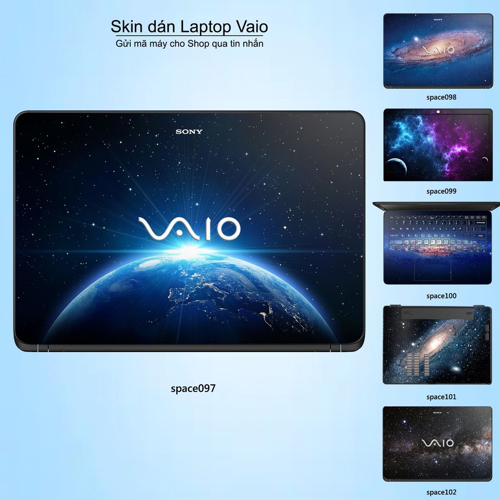 Skin dán Laptop Sony Vaio in hình không gian _nhiều mẫu 17 (inbox mã máy cho Shop)