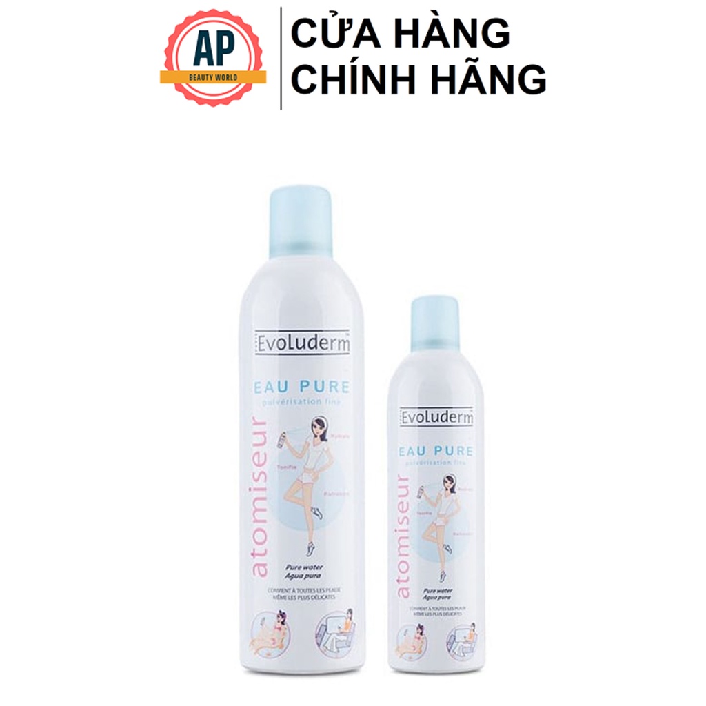 Xịt Khoáng Evoluderm Atomiseur Eau Pure Evoluderm 400ml