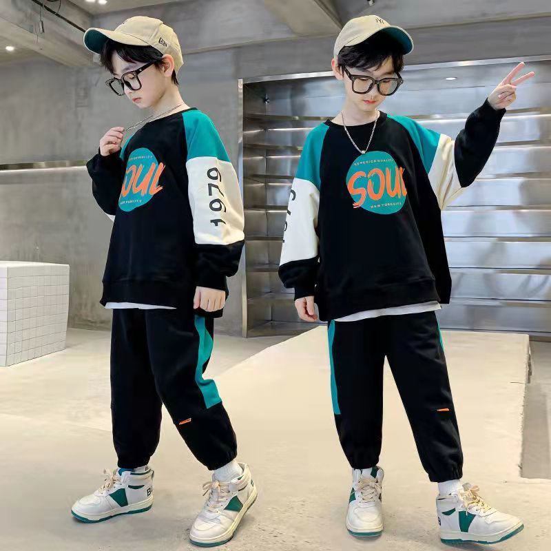 Bộ Đồ Thể Thao Thời Trang Hàn Quốc 2022 Dành Cho Bé Trai
