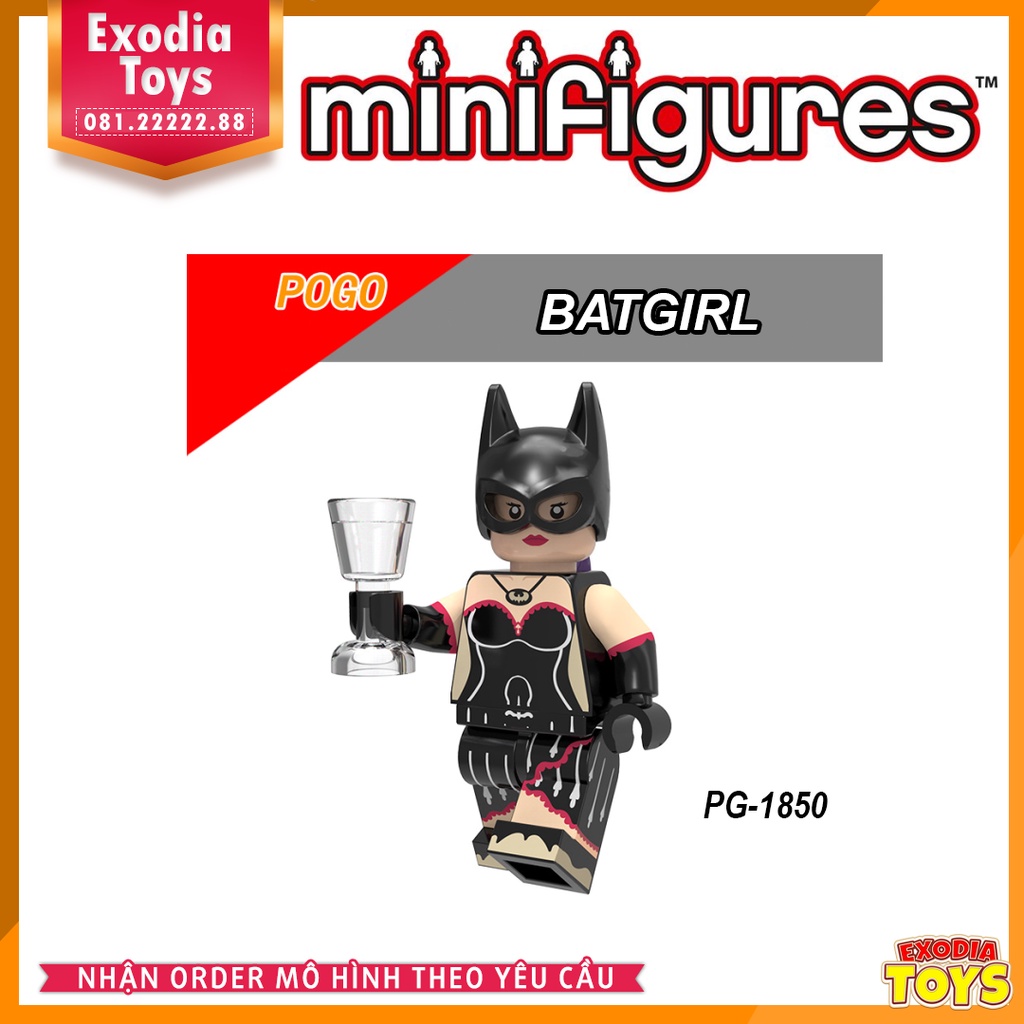 Xếp hình Minifigure nhân vật siêu anh hùng vũ trụ DC Comics và Marvel - Đồ Chơi Lắp Ghép Sáng Tạo - POGO 8210