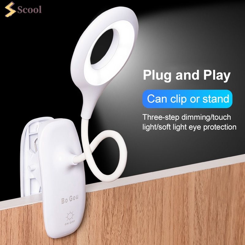 Đèn Led Đọc Sách Có Kẹp Tiện Lợi