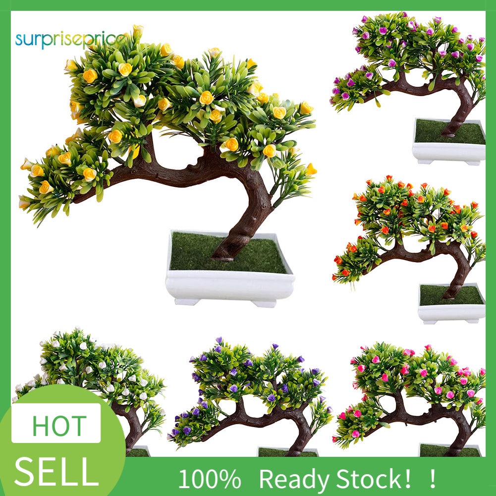 Chậu cây cảnh nhân tạo dành cho trang trí sân vườn ban công tiệc cưới