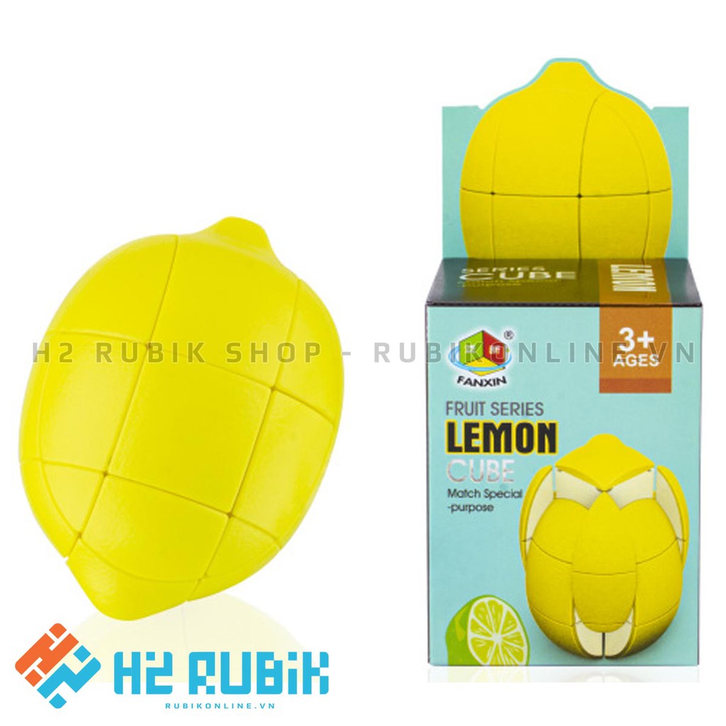 Rubik quả chanh Fanxin Lemon Cube 3x3 Rubik hoa quả cao cấp