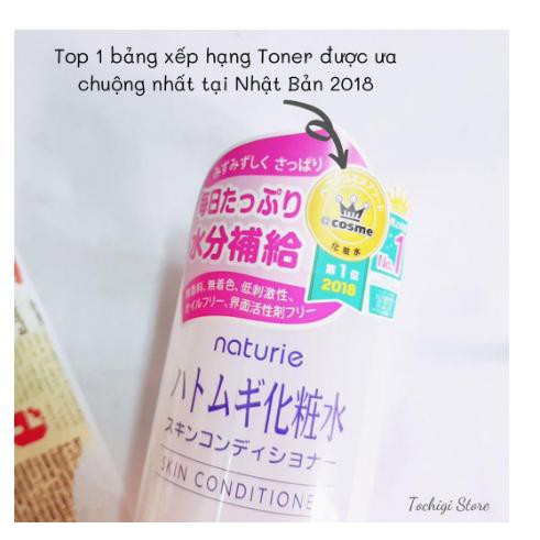 [Sale] Nước hoa hồng Naturie Skin Conditioner Lotion Nhật Bản (No.1 Cosme)