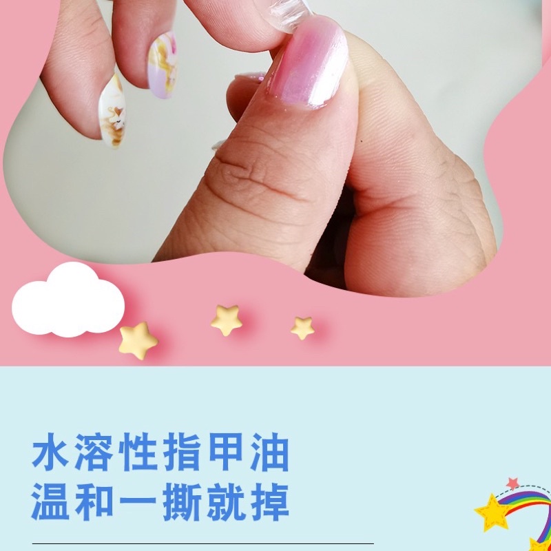 BỘ Đồ Chơi Làm Nail Làm Móng - Sơn Móng , Móng Tay Giả - Hoạt Hình Disney dành cho bé