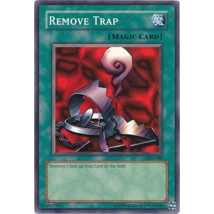 Thẻ bài Yugioh - TCG - Remove Trap / LOB-060'