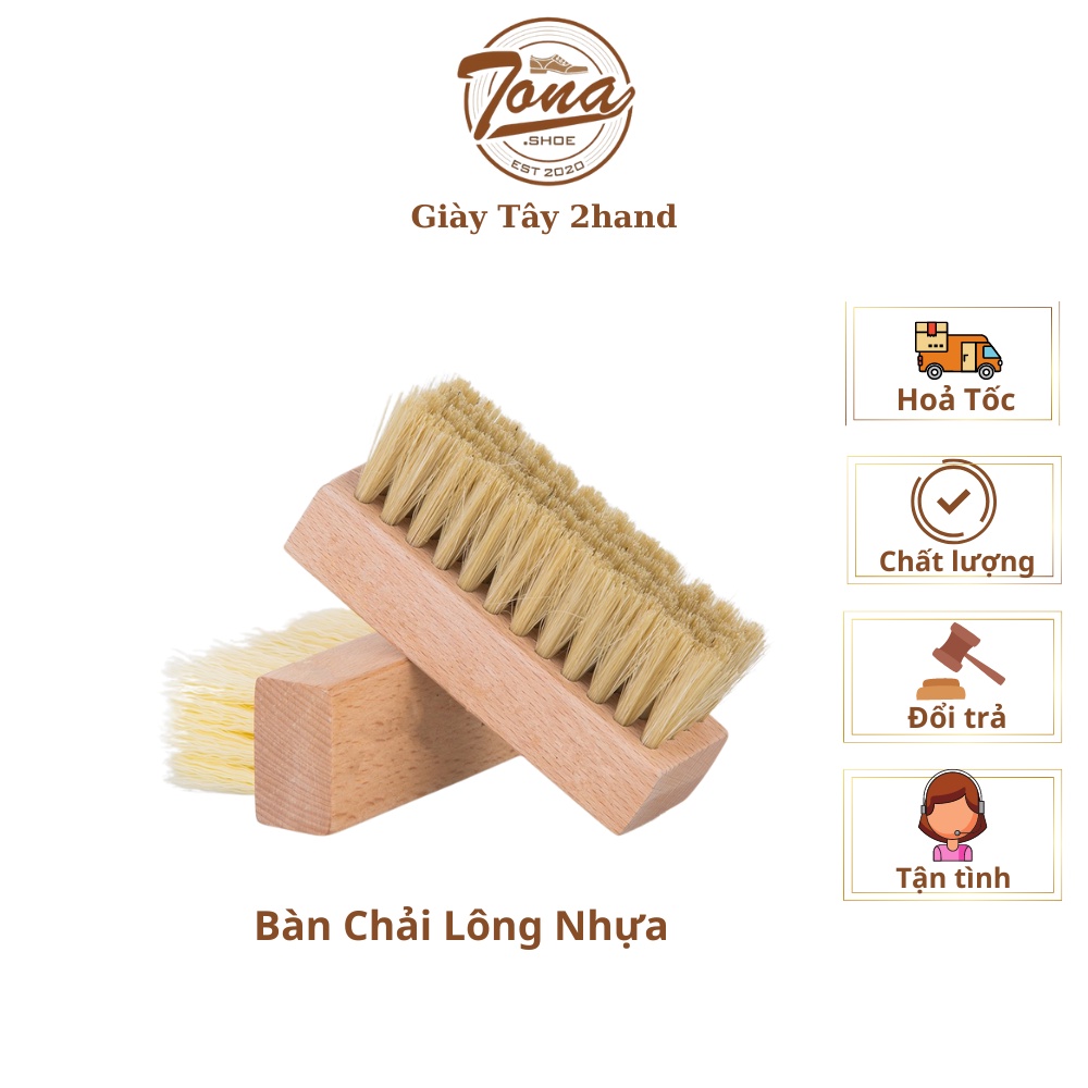 Bàn Chải Lông Nhựa PP Vệ Sinh Giày Chuyên Dụng Cho Giày Vải Và Sneaker