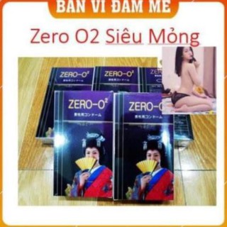 [Giảm Giá] Bao cao Zero siêu mỏng hộp 12 cái-BCS Siêu Mỏng-Siêu Dai Mềm Mỏng✔️