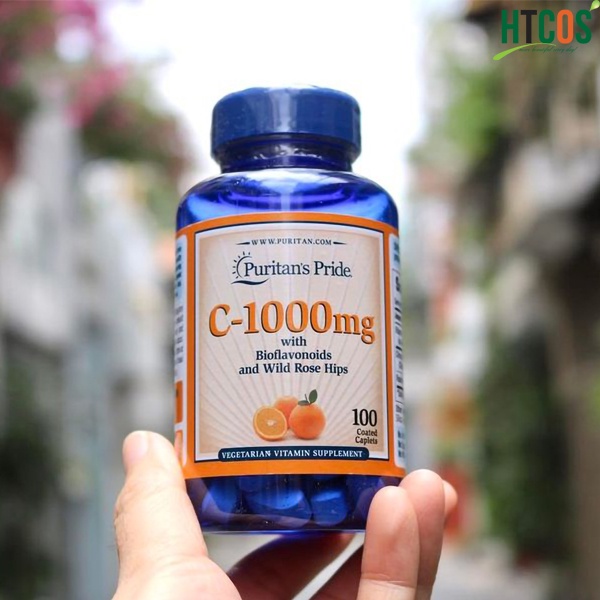 Viên uống vitamin c 1000mg Puritans Pride hộp 100 viên xuất xứ Mỹ