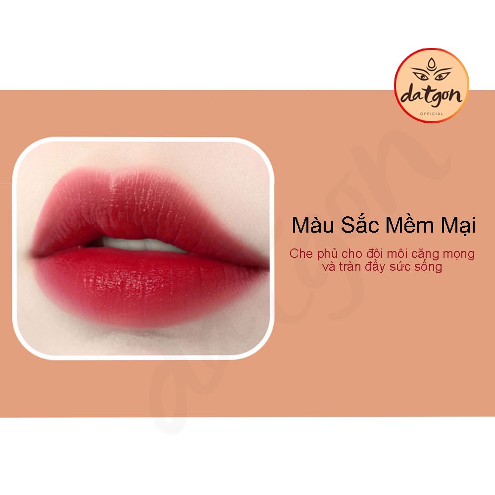 Son kem lì Kiss Beauty, son nội địa 4 màu hot trend, chất son lâu trôi VELVET MATTE MAFFICK cực dễ thương 2021