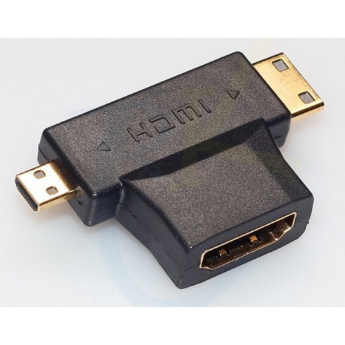 Đầu chuyển HDMI sang Micro HDMI và Mini HDMI