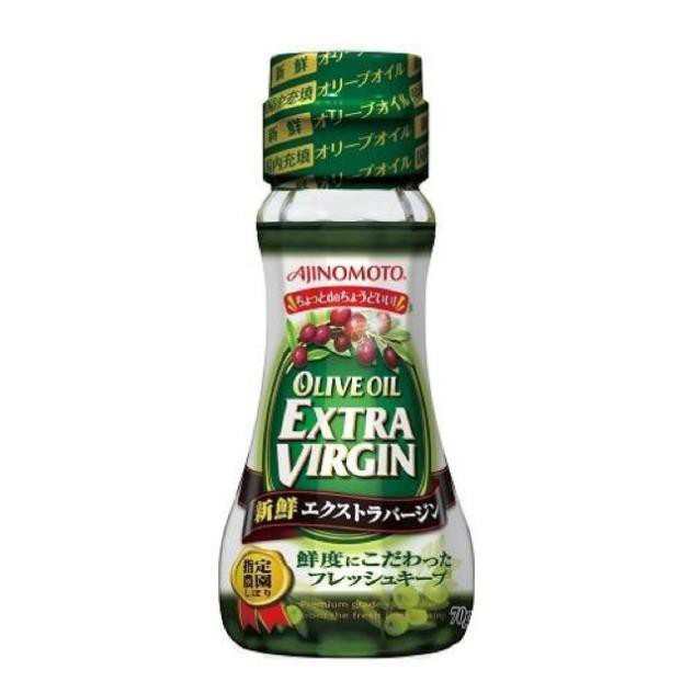 Dầu olive extra Ajinomoto 70g Nhật Bản date T12/ 2022