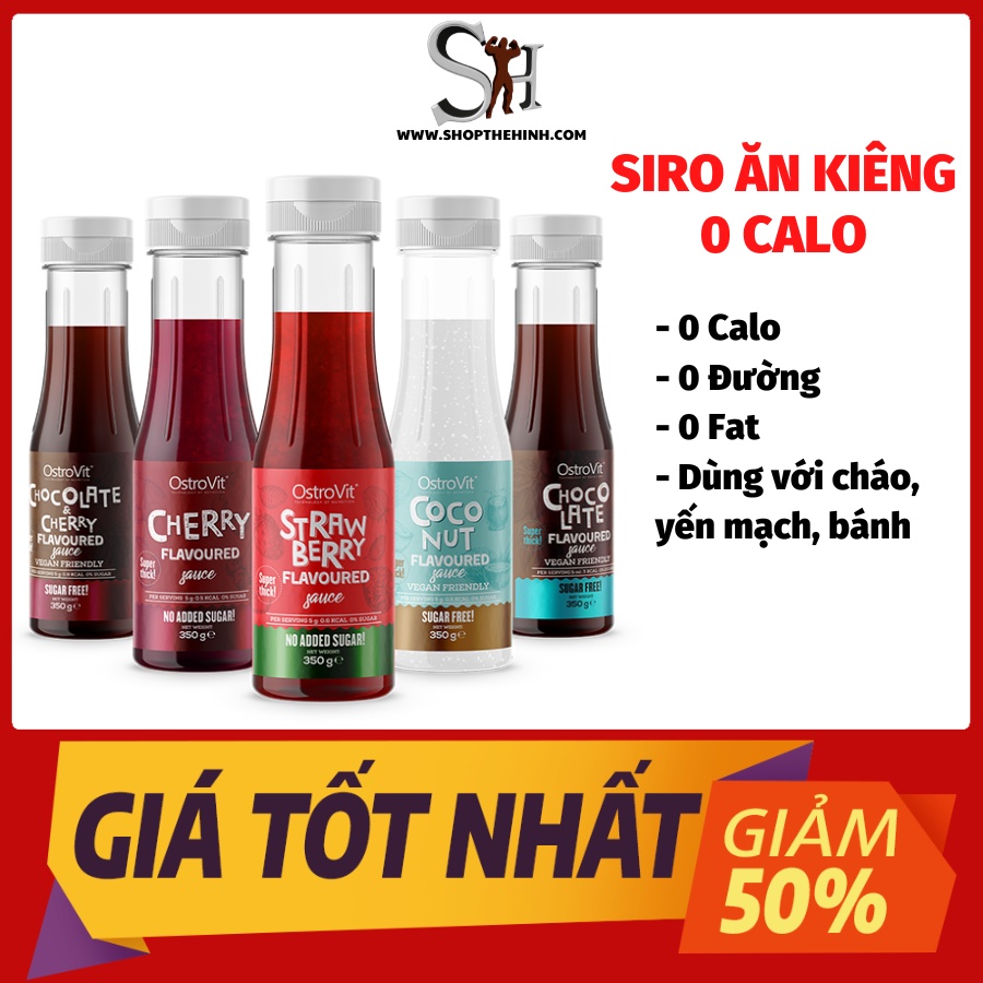 Siro Ăn Kiêng Không Đường, Syrup Ostrovit Dùng Để Ăn Kiêng, Giảm Cân