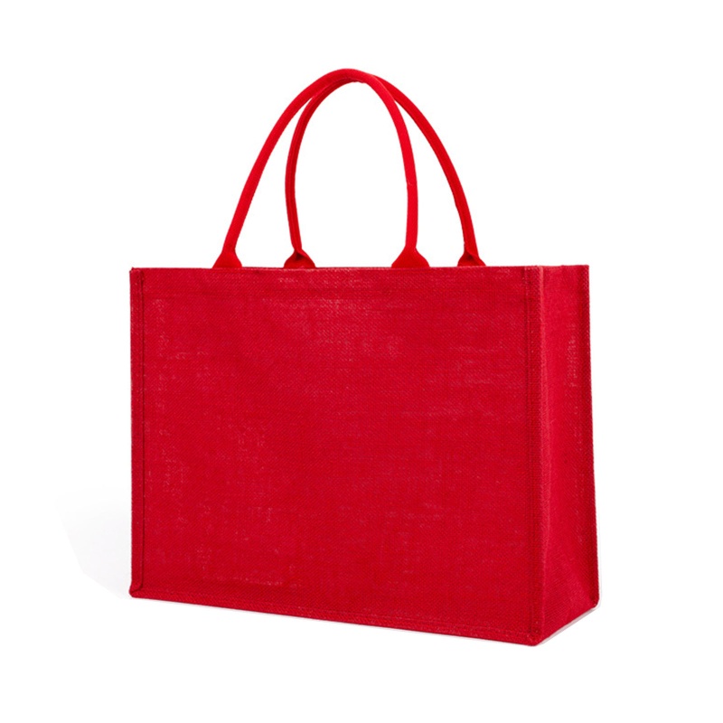 Túi Tote Vải Bố Kích Thước Lớn Có Tay Cầm Có Thể Tái Sử Dụng Cho Nữ