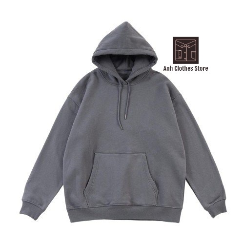 Áo Hoodie nam nữ Unisex Ảnh Thật form rộng Basic chất liệu Nỉ Bông mềm mịn 2 lớp cao cấp - Anhclothes Store | BigBuy360 - bigbuy360.vn