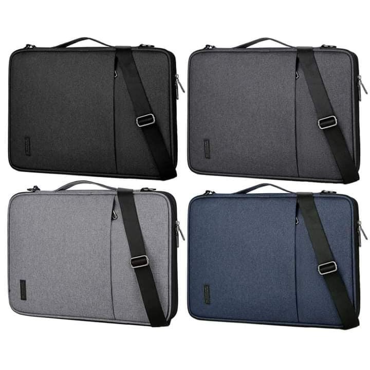 Túi chống sốc 13-15.6 inch Fopati dành cho MacBook, Laptop, Surface - có dây đeo chéo thời trang