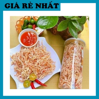 Freeship Mực xé sợi hấp nước dừa,hủ 250g,Tongkhominhnguyen