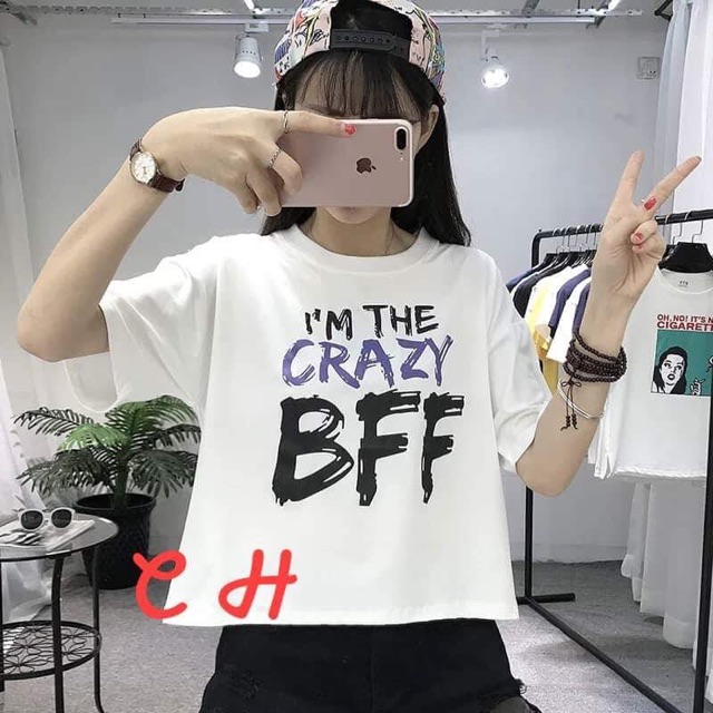 Áo croptop BFF (C)