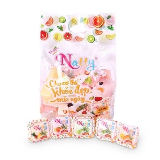 Thạch sữa chua natty 1 túi / thạch sữa chua long hải gói 432g hsd 9 tháng