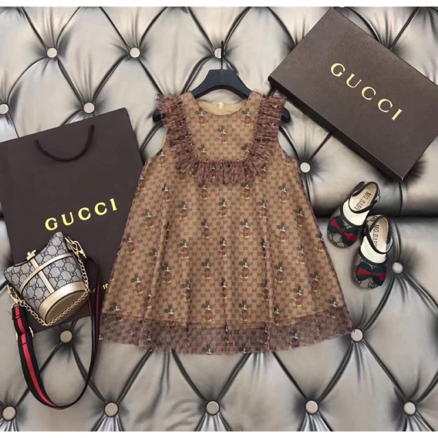 XẢ VÁY HOẠ TIẾT MICKY MỚI