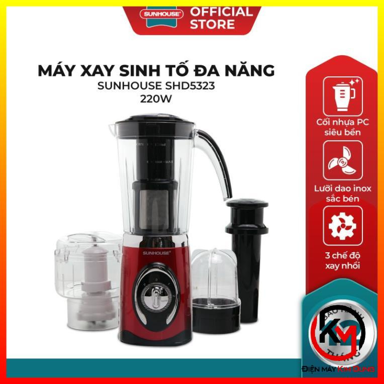 Máy xay sinh tố đa năng Sunhouse SHD5323