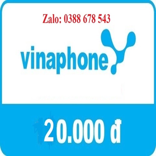 Thẻ Cào Vinaphone 20K