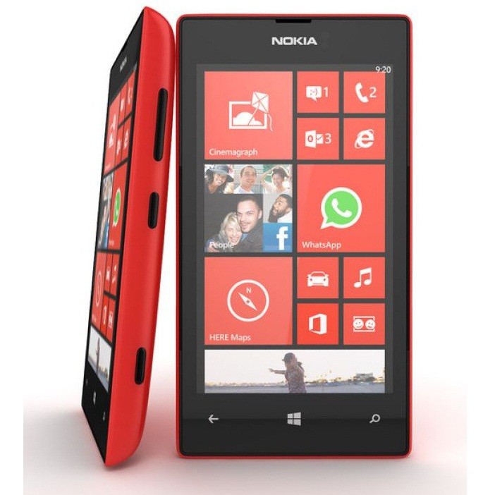 Điện Thoại Nokia Lumia 520 chỉ nghe gọi gắn thẻ nhớ nghe nhạc, chụp hình