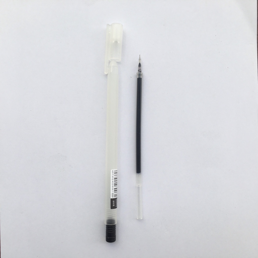 Bút gel mực đen khô nhanh resum 0,5mm, văn phòng phẩm, Heytabox B1