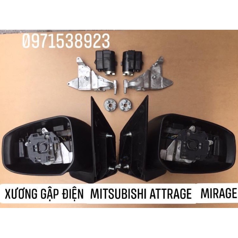 Trọn bộ xương gập điện cho mitsubishi attrage và mirage lắp zin không độ chế