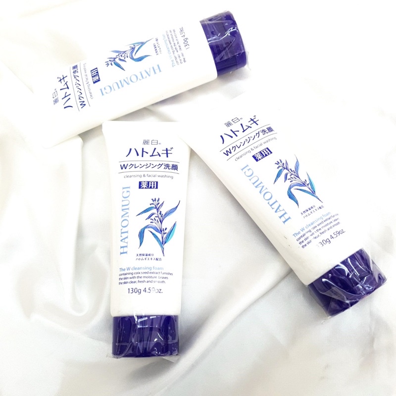 Sữa rửa mặt Hatomugi Nhật Bản 130g