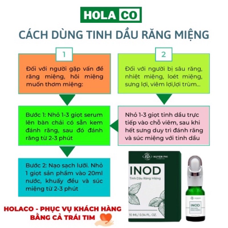 SERUM INOD COOL Huyền Phi HÔI MIỆNG sạch mảng bám, cao răng, sâu răng,vôi răng, hơi thở thơm mát