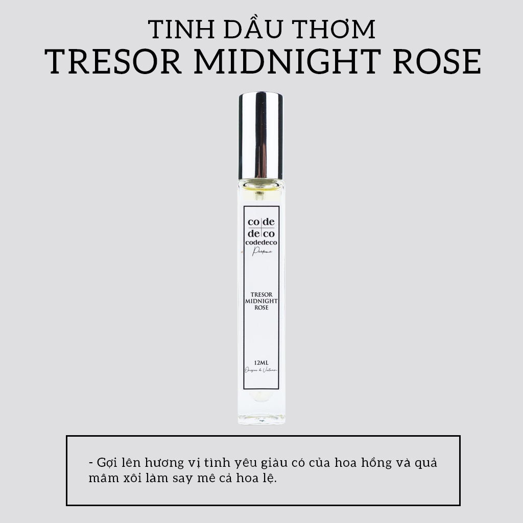 Tinh dầu thơm Code Deco Tresor Midnight Rose 10ml