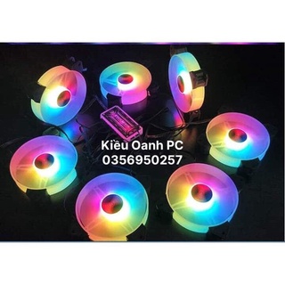 Quạt tản nhiệt fan led coolmoon y1 led rgb - đồng bộ hub coolmoon