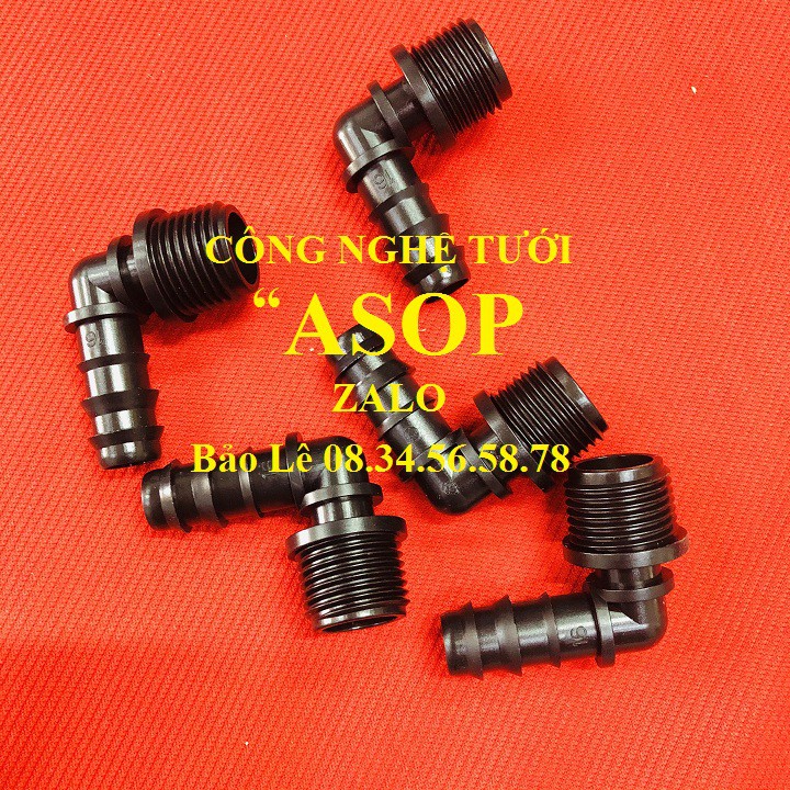 50 Co nối ren ngoài 21mm ra ống 16mm