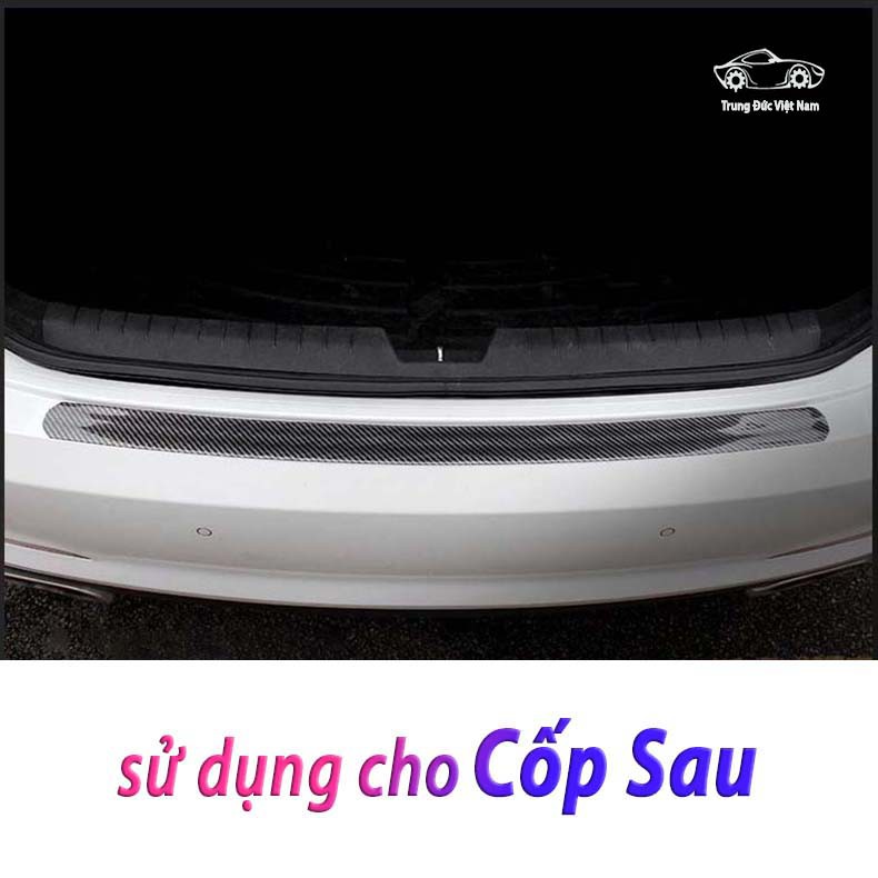 Decal Carbon Dán Xe Ô Tô - Chống Trầy Xước - Rộng 5cm-7cm