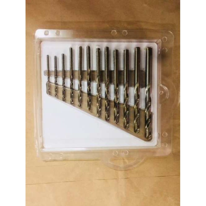 Bộ mũi khoan kim loại HSS 12 chi tiết Total TACSD0125