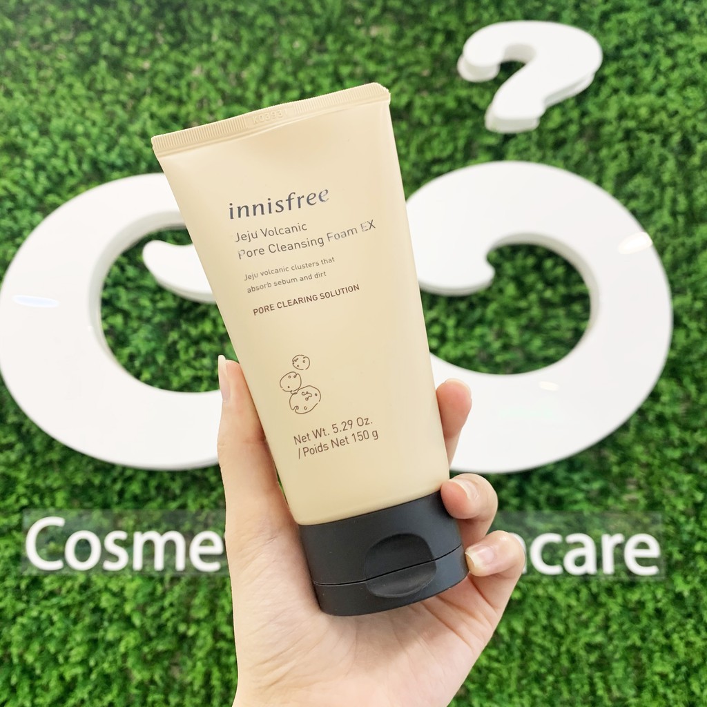 [Mã SKAMCLU9 giảm 10% đơn 100K] Sữa Rửa Mặt Sạch Sâu và Se Khít Lỗ Chân Lông Jeju Volcanic Pore Cleansing Foam Innisfree | BigBuy360 - bigbuy360.vn
