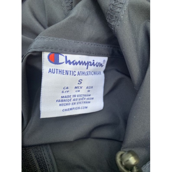 Áo khoác gió Champion chống nước xuất xịn