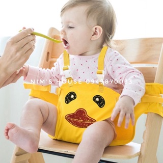 Đai ghế ngồi ăn dặm