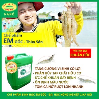 Chế phẩm sinh học EM gốc dùng cho nuôi trồng Thủy sản