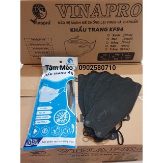Khẩu trang KF94 Vinapro (túi 10 cái)