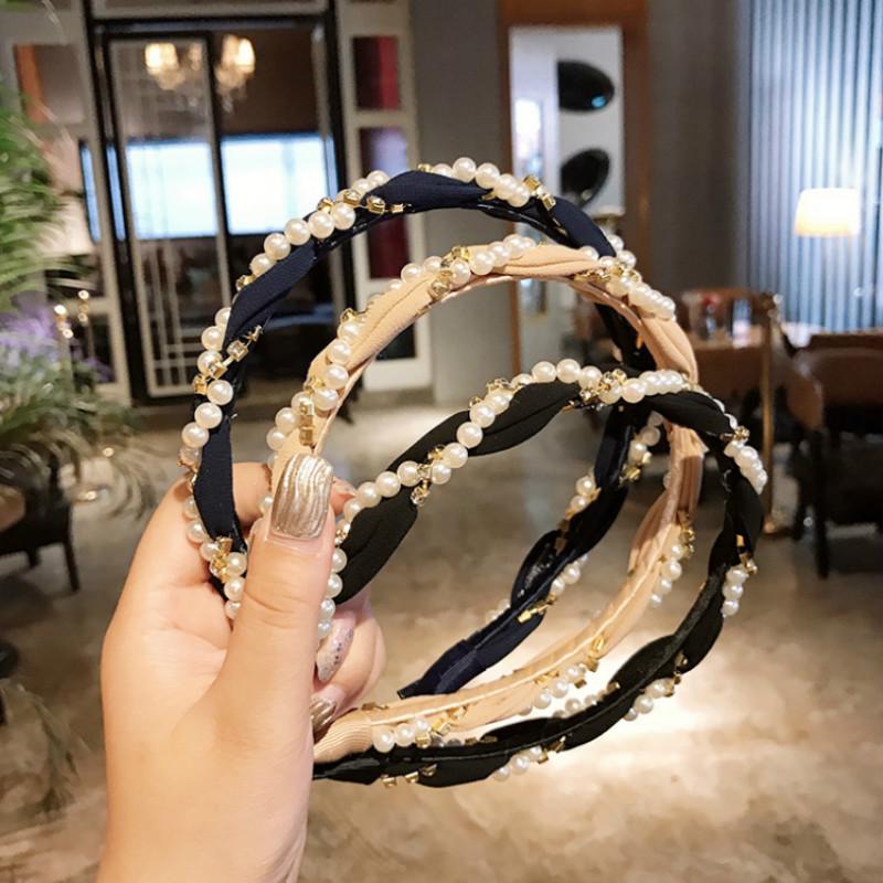 Cài Tóc Đính Ngọc Trai Nhân Tạo Phong Cách Hàn Quốc Dành Cho Nữ
