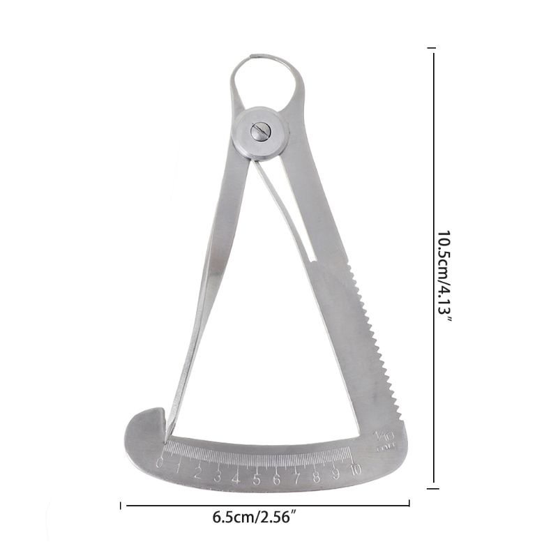 Thước Đo Khoảng Cách Nha Khoa 0-10mm Chuyên Nghiệp