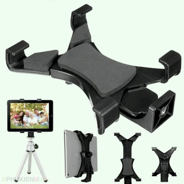 Khung kẹp đỡ iPad, máy tính bảng gắn cho tripod