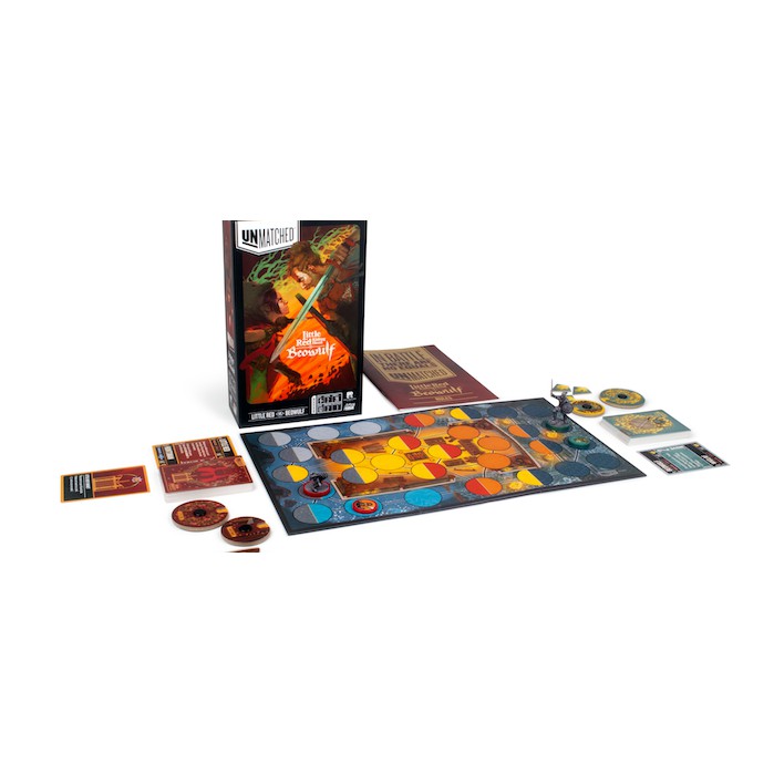 Unmatched: Little Red Riding Hood vs Beowulf - Trò Chơi Board Game