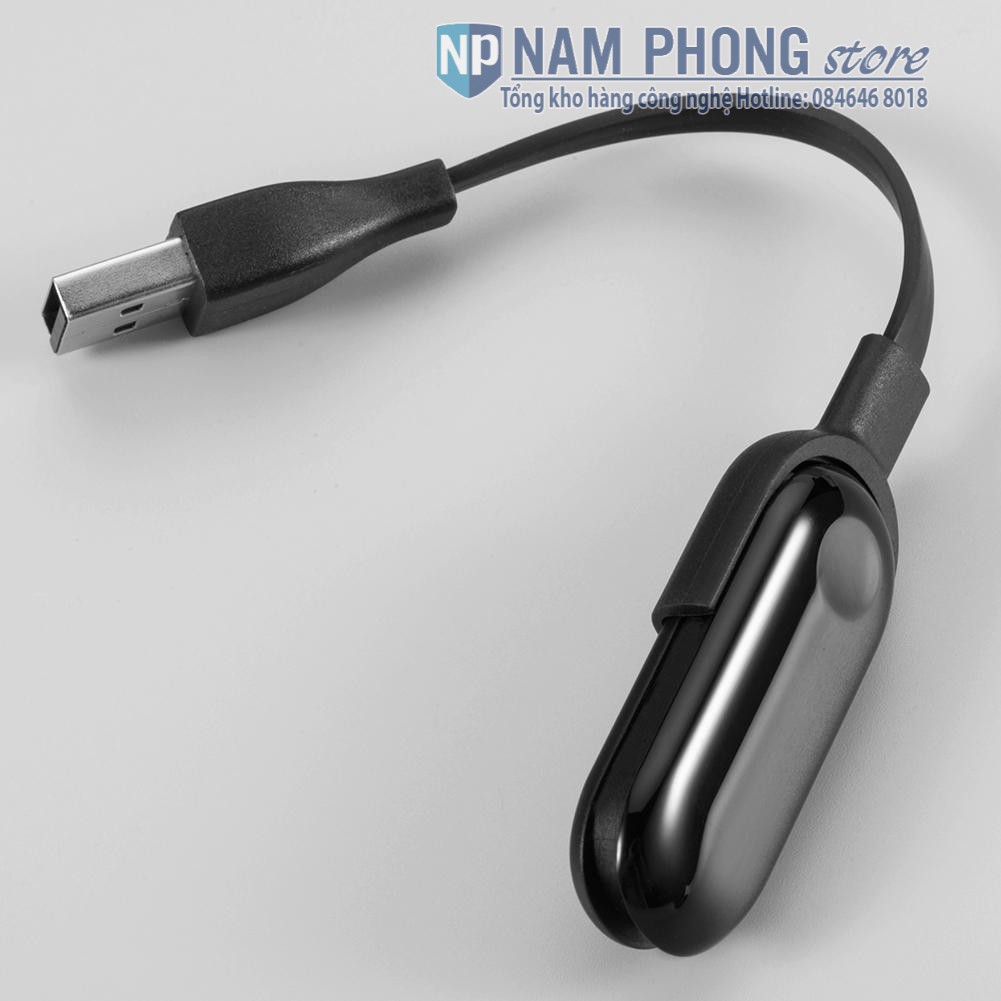 Dây cáp sạc TPE USB 21cm cho Xiaomi Mi Band 3