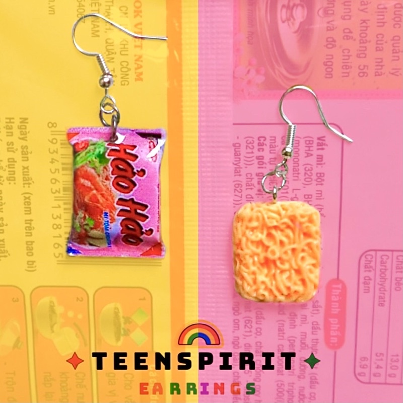 Khuyên tai mì hảo hảo