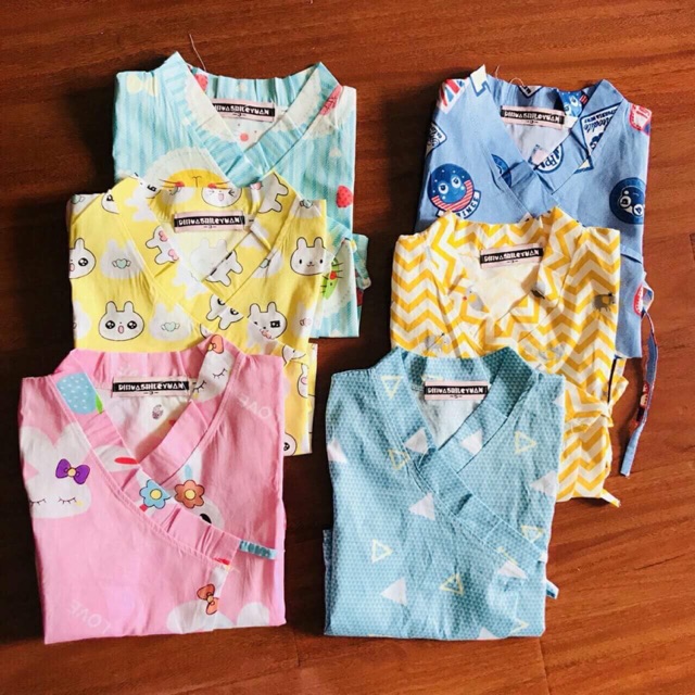 Bộ yukata cho bé (ib check sz)